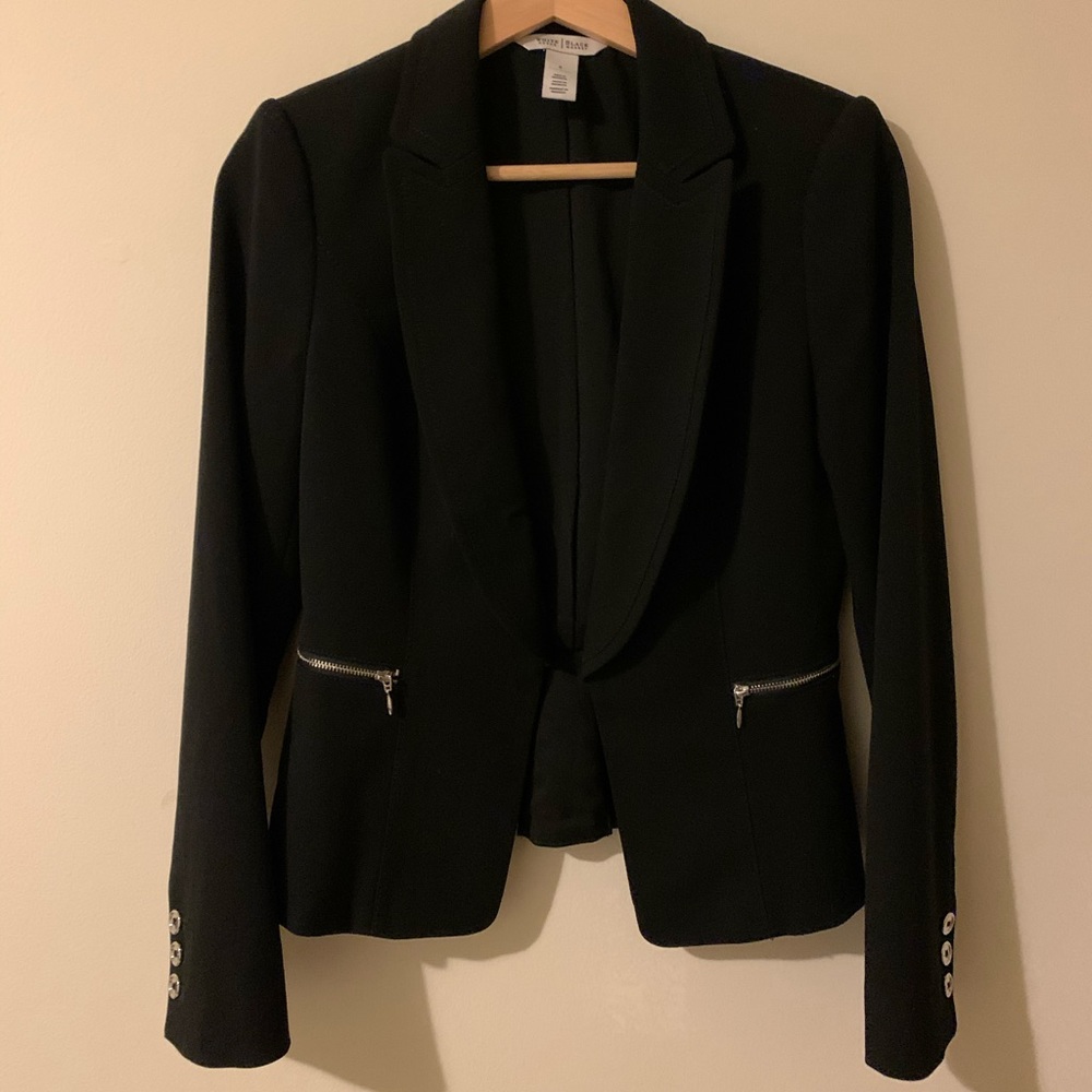 Black Peplum Blazer